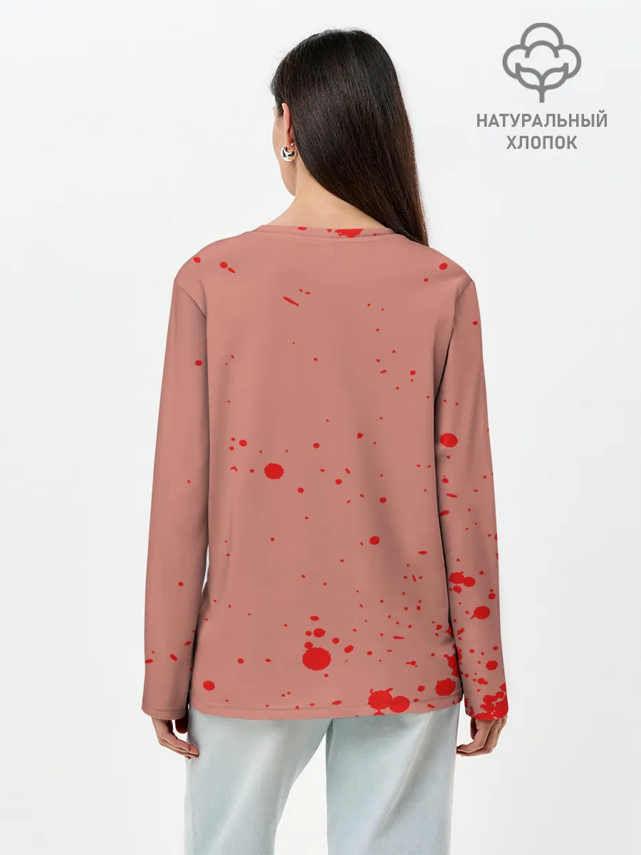 Лонгслив женский. Хлопок / Сю Цукияма Токийский гуль