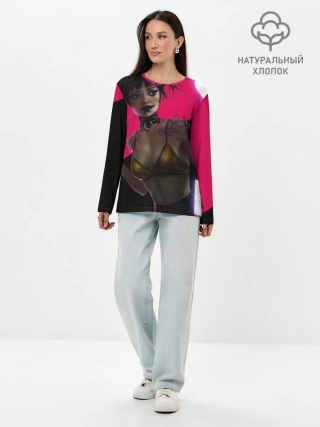 Лонгслив женский. Хлопок / The Witness