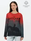 Лонгслив женский. Хлопок / На плотве | Ведьмак