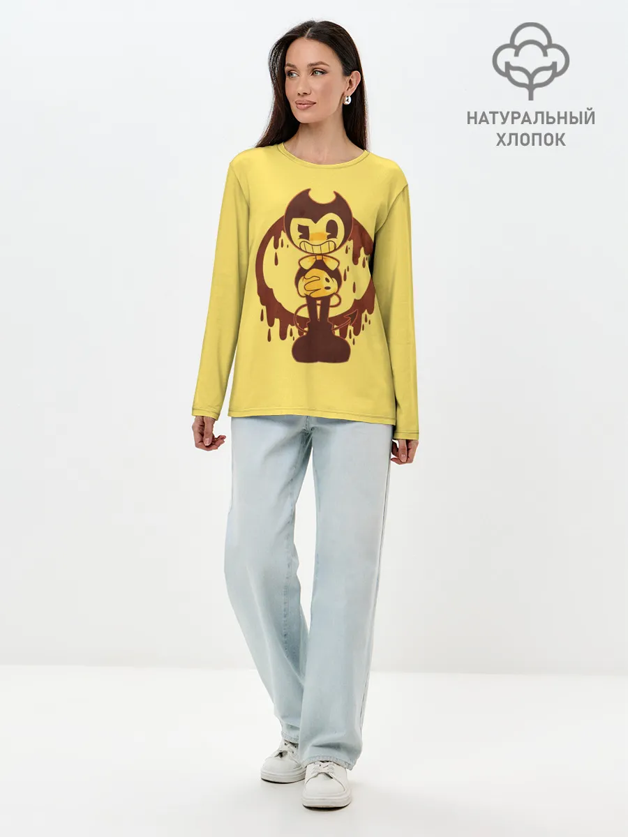 Лонгслив женский. Хлопок / BENDY - БЕНДИ