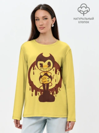 Лонгслив женский. Хлопок / BENDY - БЕНДИ