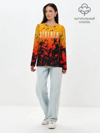 Лонгслив женский. Хлопок / STALKER 2
