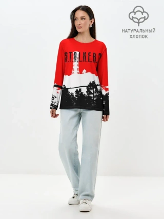 Лонгслив женский. Хлопок / STALKER 2