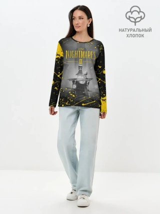 Лонгслив женский. Хлопок / LITTLE NIGHTMARES 2