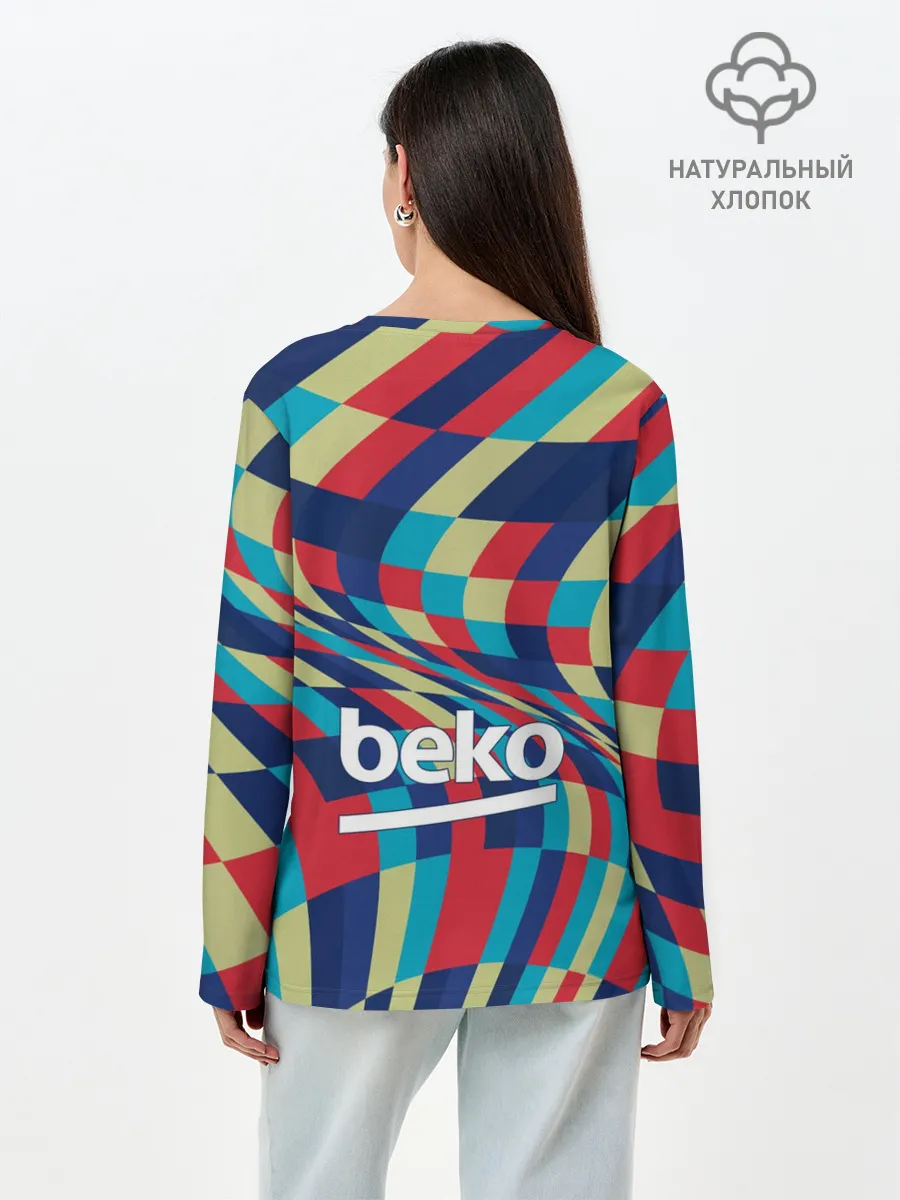 Лонгслив женский. Хлопок / FC Barcelona | La Liga Pre-Match