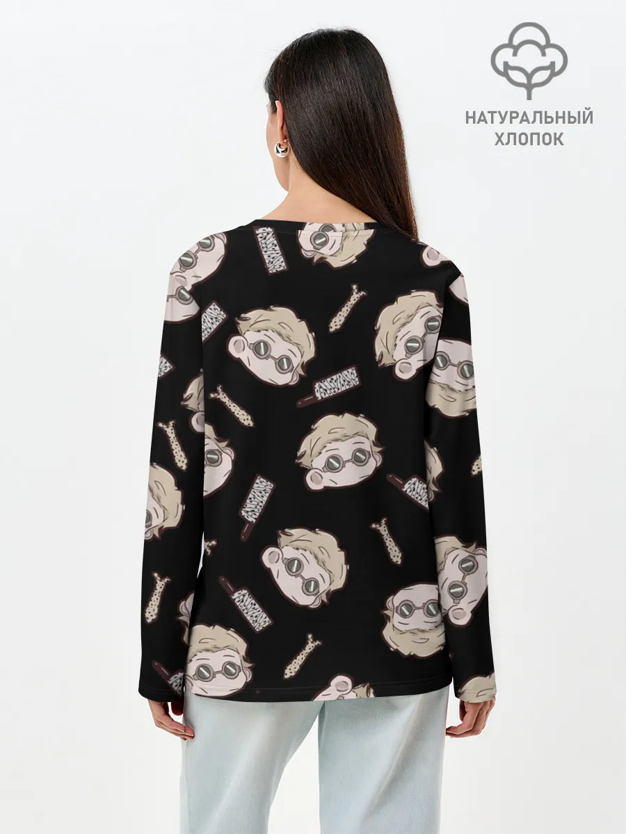 Лонгслив женский. Хлопок / Нанами Кенто Магическая битва