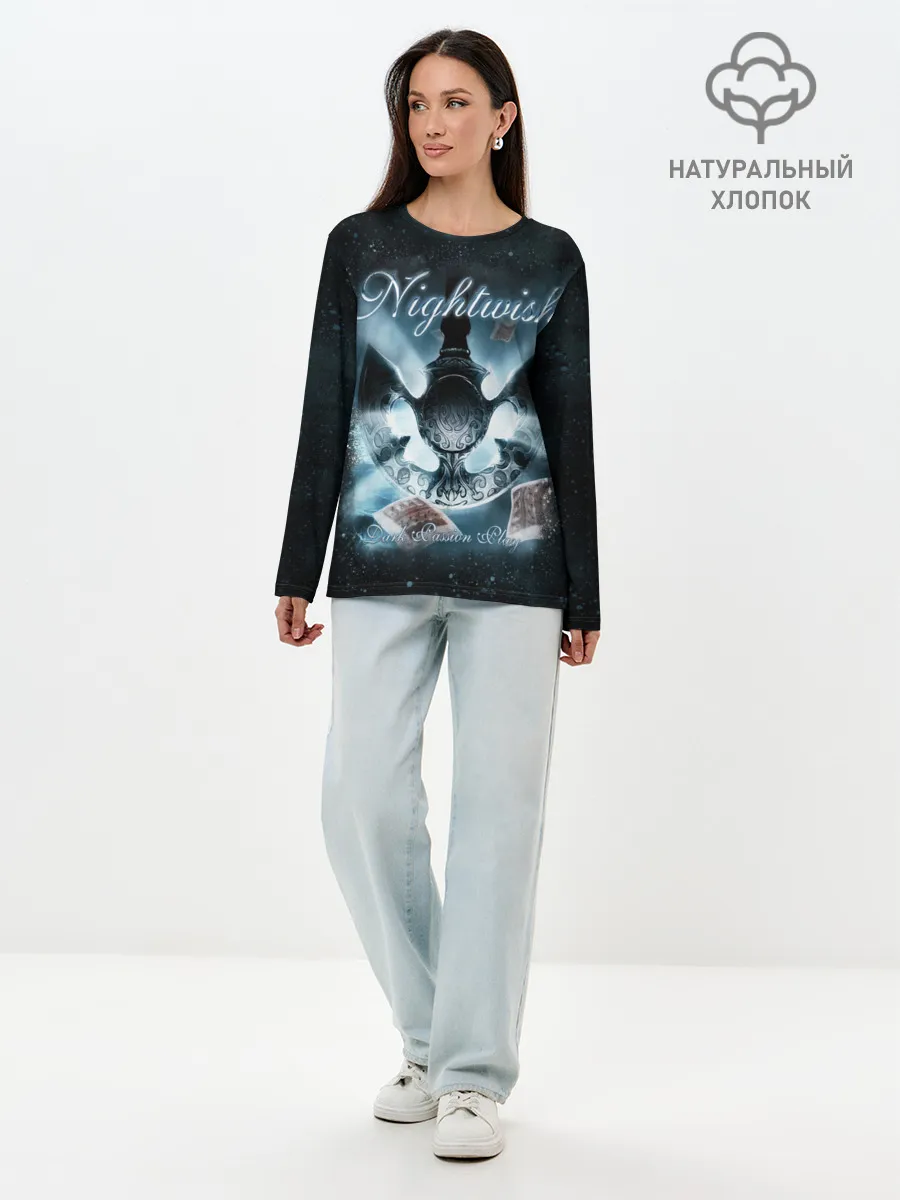 Лонгслив женский. Хлопок / NIGHTWISH