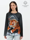 Лонгслив женский. Хлопок / АМУРСКИЙ ТИГР