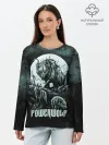 Лонгслив женский. Хлопок / Powerwolf