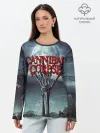 Лонгслив женский. Хлопок / CANNIBAL CORPSE