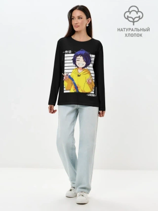 Лонгслив женский. Хлопок / Ai Ooto