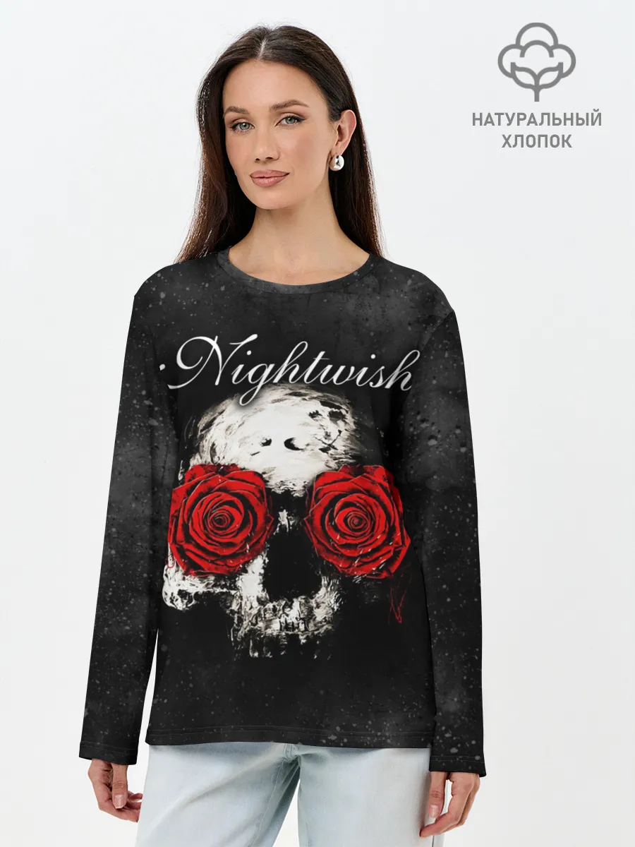 Лонгслив женский. Хлопок / NIGHTWISH