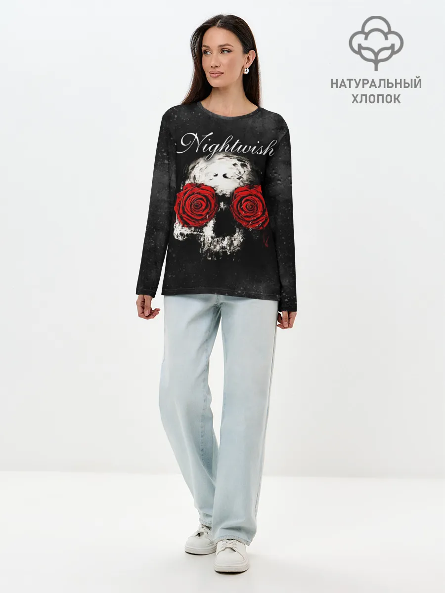Лонгслив женский. Хлопок / NIGHTWISH