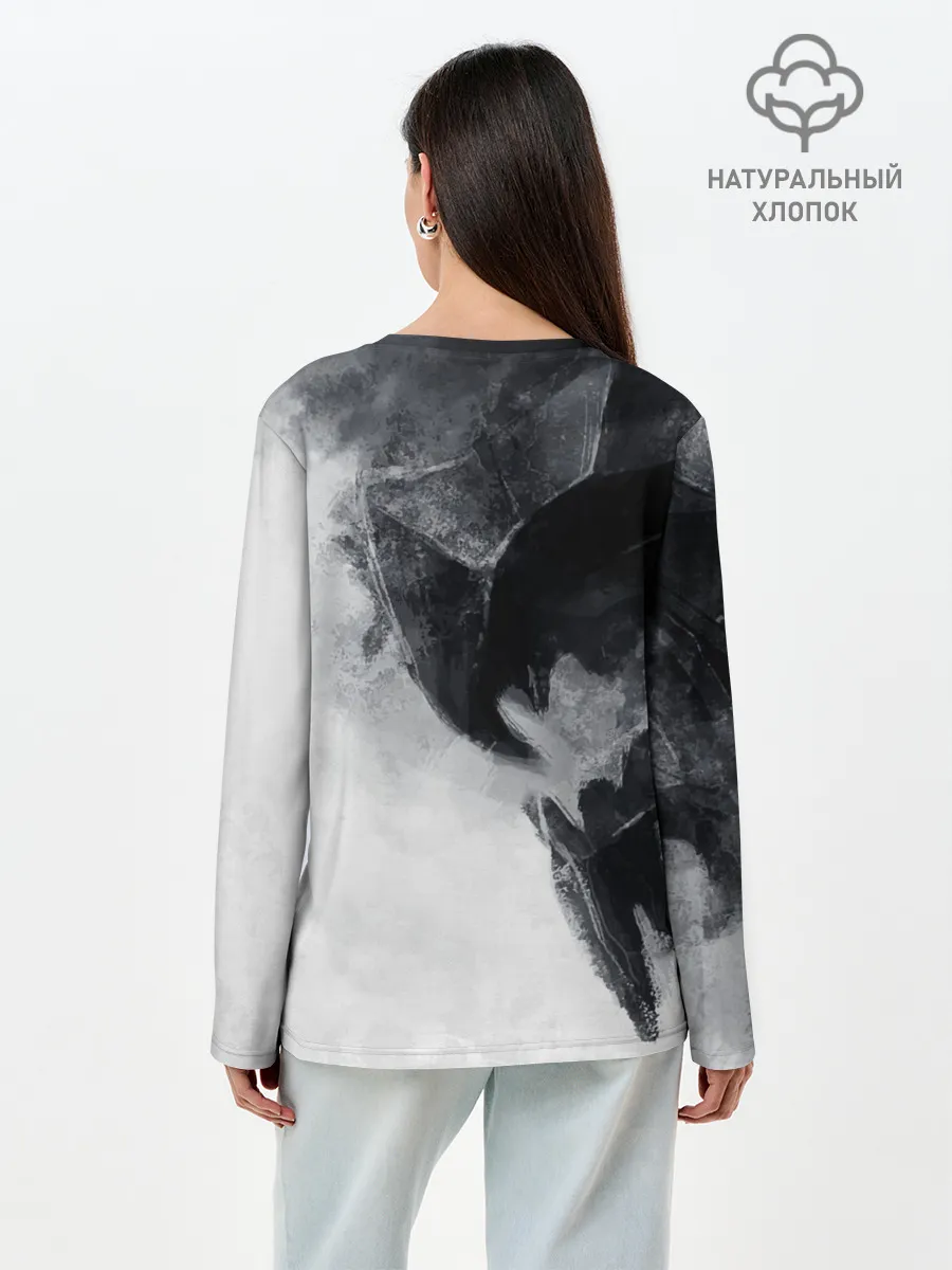 Лонгслив женский. Хлопок / Ведьмак | Witcher