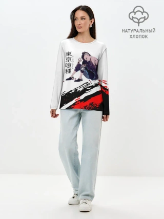 Лонгслив женский. Хлопок / Ута