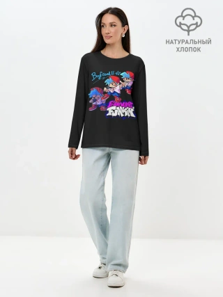 Лонгслив женский. Хлопок / Friday Night Funkin