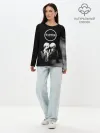 Лонгслив женский. Хлопок / Tokyo Ghoul двое гулей