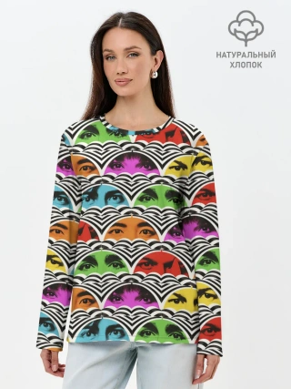 Лонгслив женский. Хлопок / АКАДЕМИЯ АМБРЕЛЛА