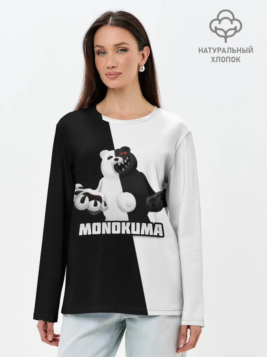 Лонгслив женский. Хлопок / МОНОКУМА
