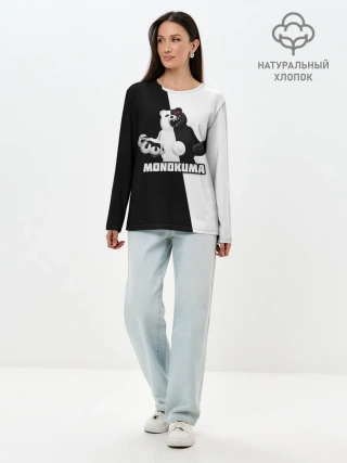 Лонгслив женский. Хлопок / МОНОКУМА