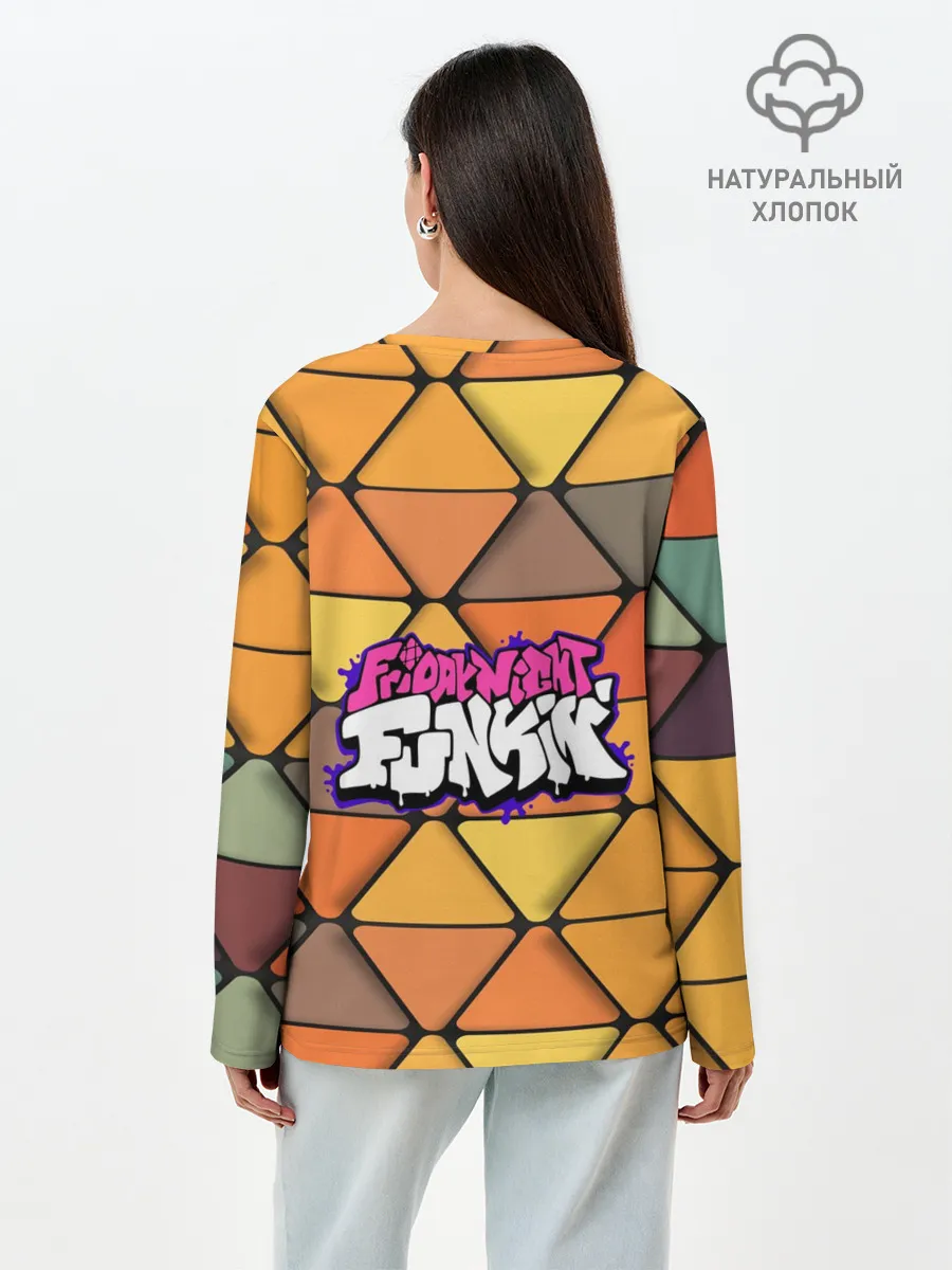 Лонгслив женский. Хлопок / Friday Night Funkin