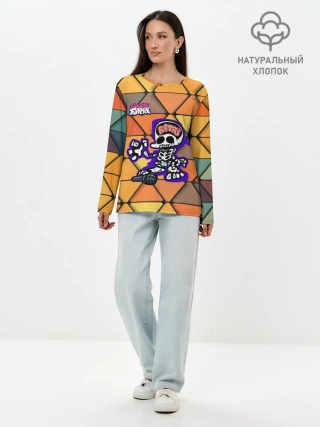 Лонгслив женский. Хлопок / Friday Night Funkin