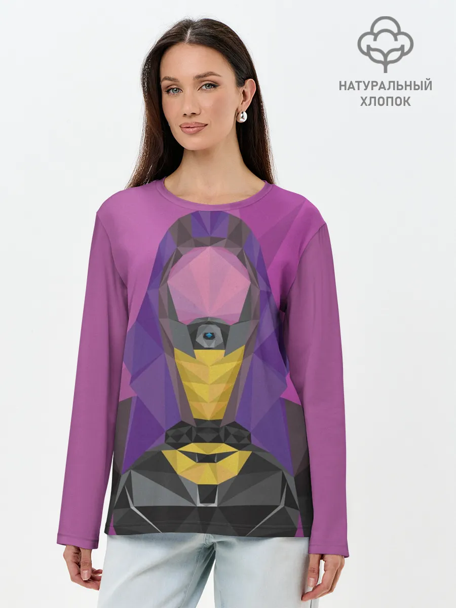 Лонгслив женский. Хлопок / тали зора