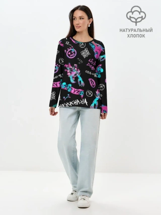 Лонгслив женский. Хлопок / CS GO