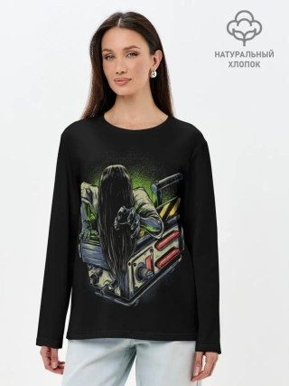 Лонгслив женский. Хлопок / Звонок