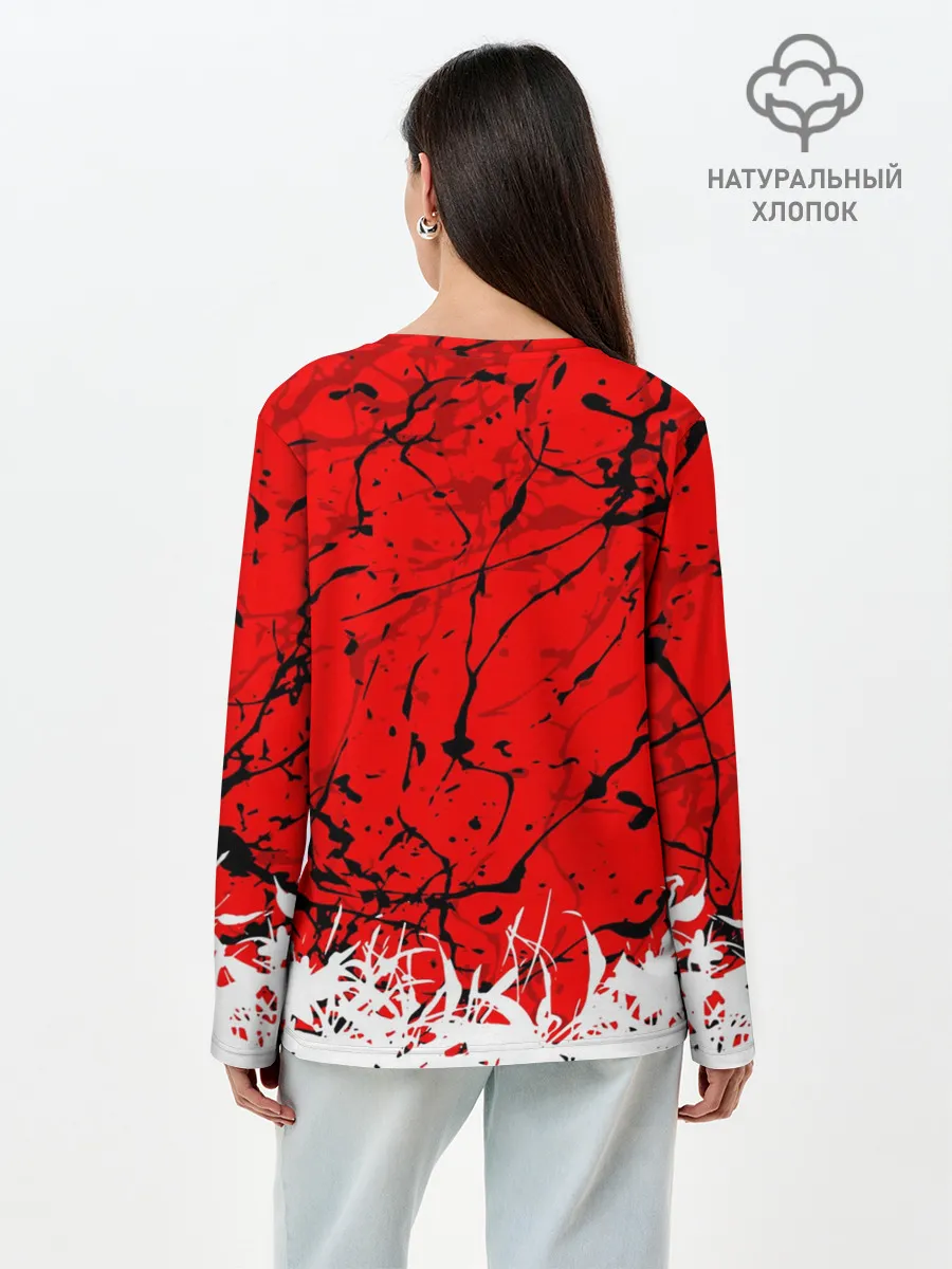 Лонгслив женский. Хлопок / Kaneki Ken