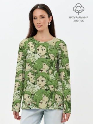 Лонгслив женский. Хлопок / Сильфиетта Грейрат