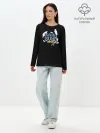 Лонгслив женский. Хлопок / KARA SUNO