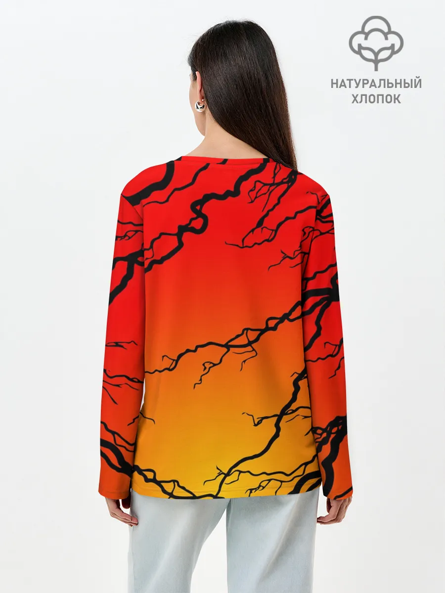 Лонгслив женский. Хлопок / RAMMSTEIN