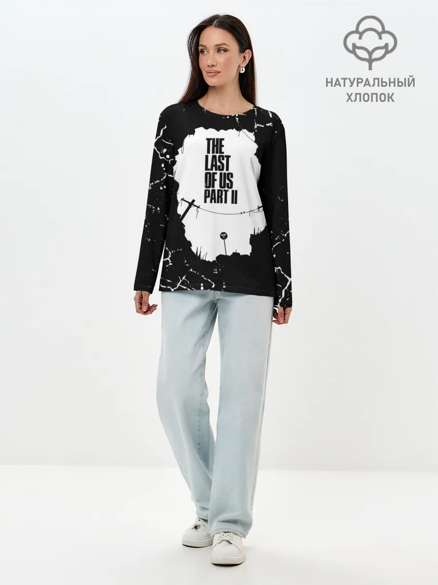 Лонгслив женский. Хлопок / THE LAST OF US | ОДНИ ИЗ НАС