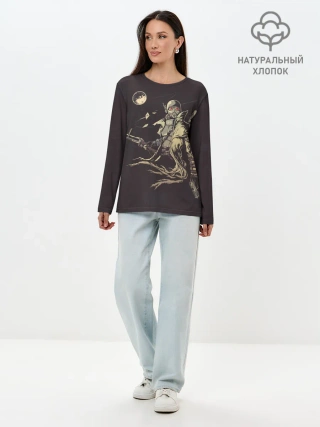 Лонгслив женский. Хлопок / Fallout New Vegas