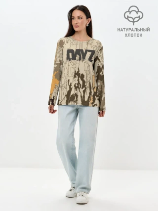 Лонгслив женский. Хлопок / DayZ Standalone