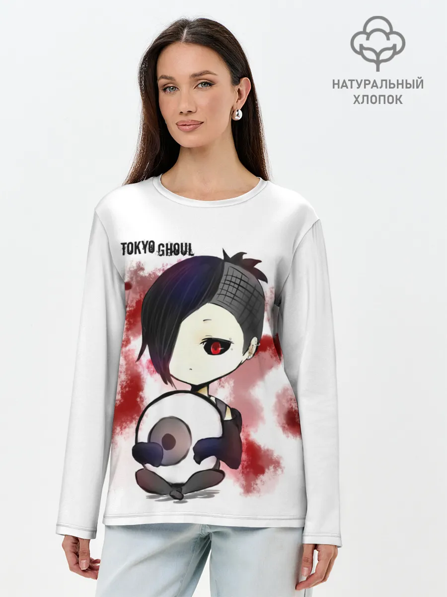 Лонгслив женский. Хлопок / Милашка Ута