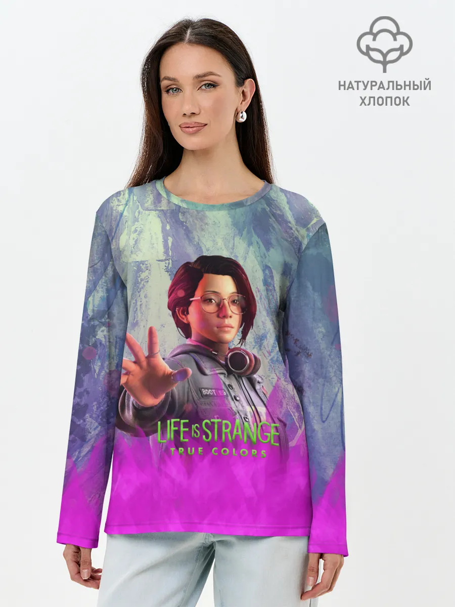 Лонгслив женский. Хлопок / Life is Strange True Colors