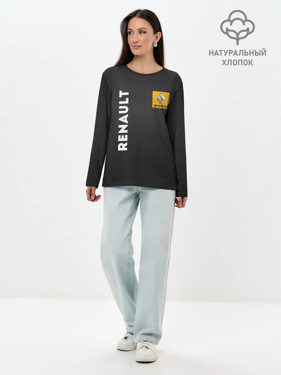 Лонгслив женский. Хлопок / Renault