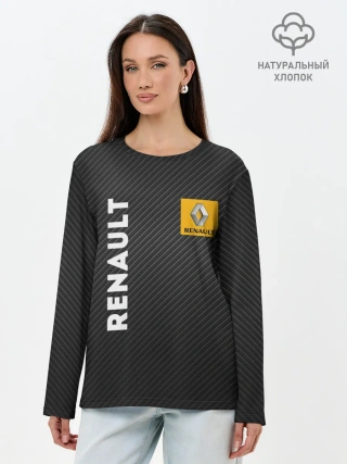 Лонгслив женский. Хлопок / Renault