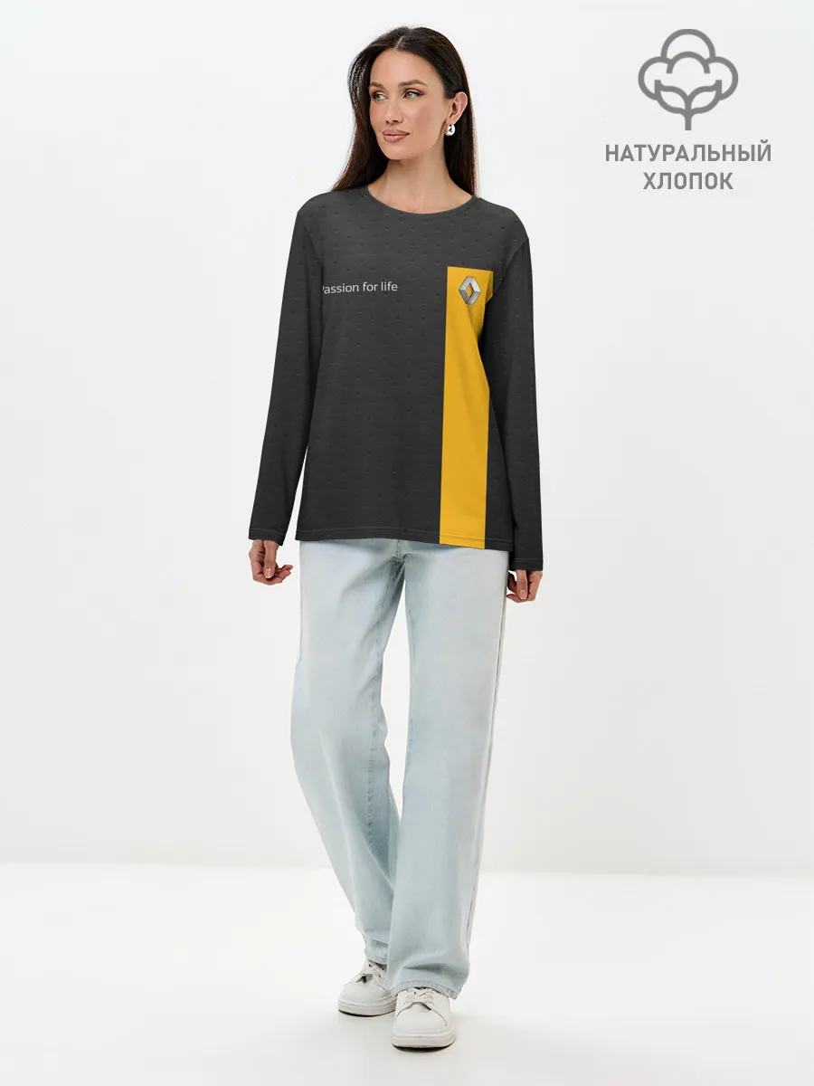 Лонгслив женский. Хлопок / Renault