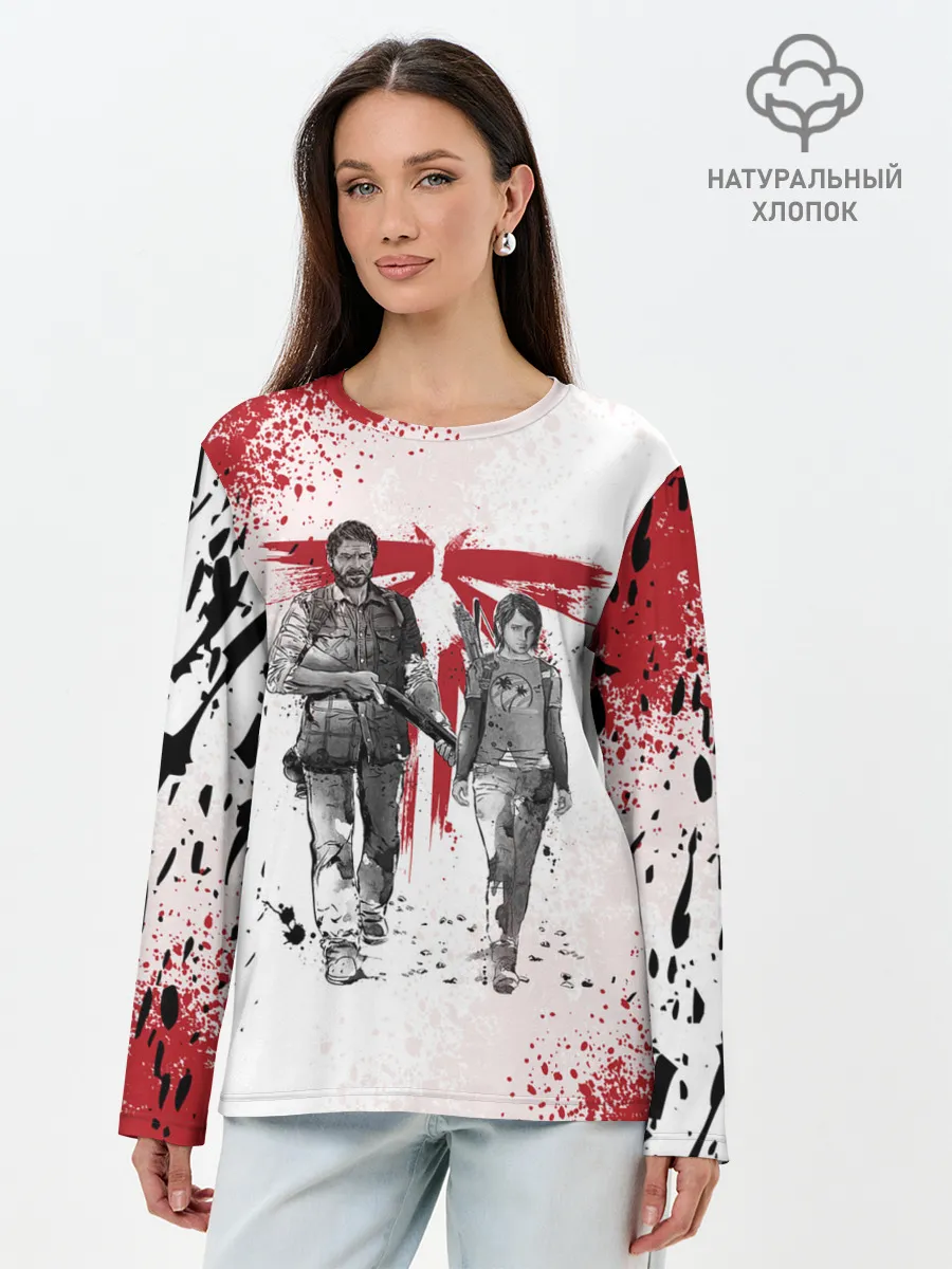 Лонгслив женский. Хлопок / THE LAST OF US | ОДНИ ИЗ НАС