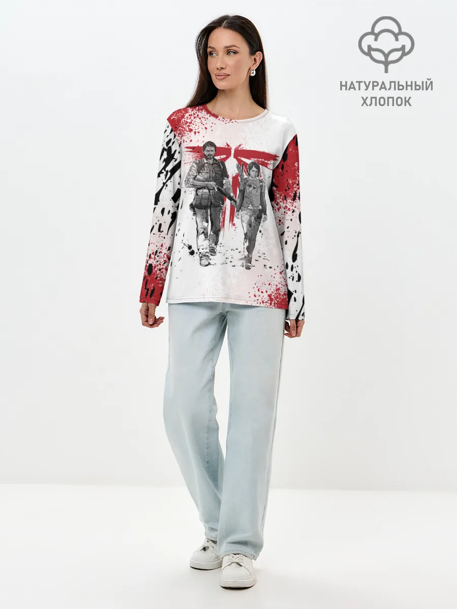 Лонгслив женский. Хлопок / THE LAST OF US | ОДНИ ИЗ НАС