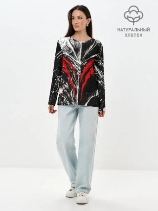 Лонгслив женский. Хлопок / BERSERK mask