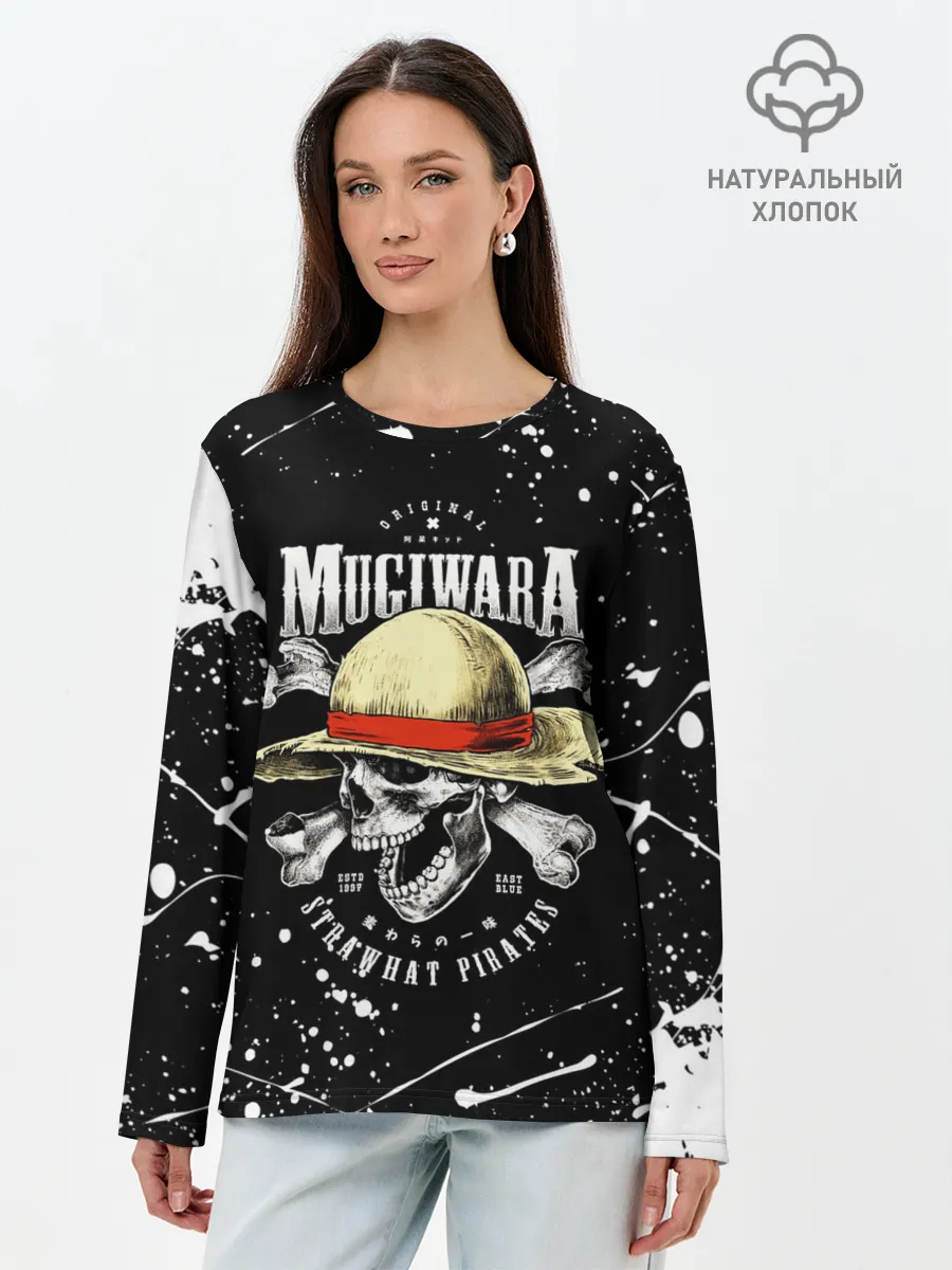 Лонгслив женский. Хлопок / zoho