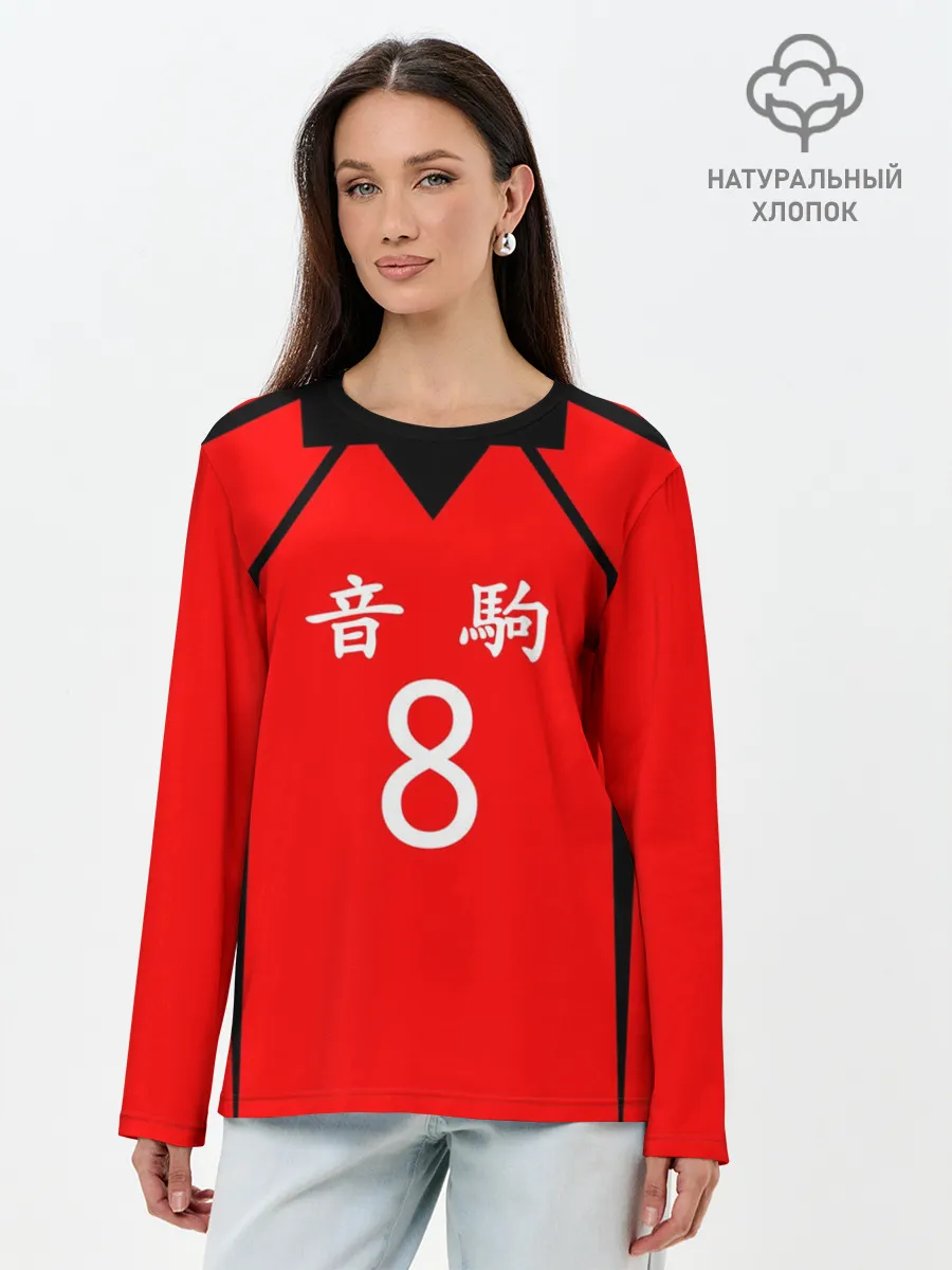 Лонгслив женский. Хлопок / НЕКОМА 8 | NEKOMA