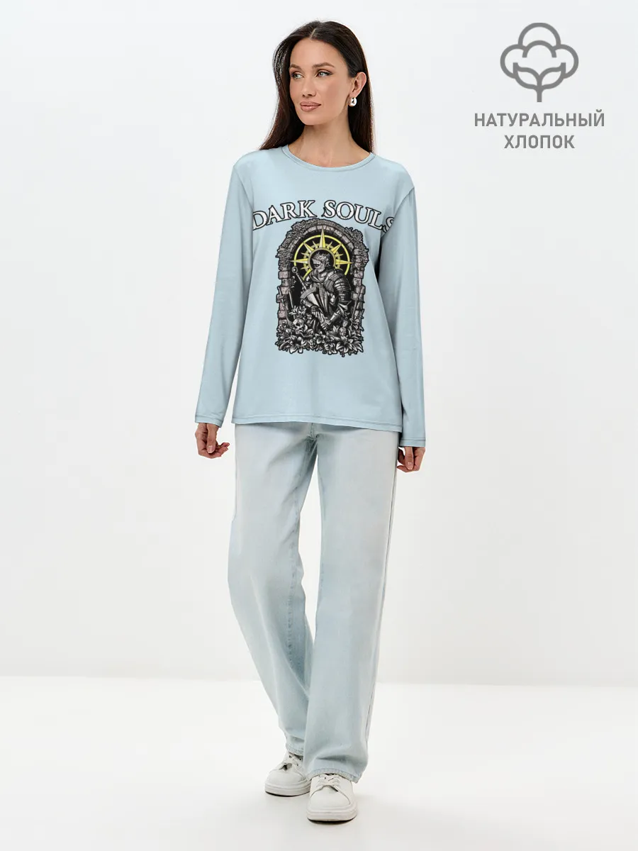 Лонгслив женский. Хлопок / Герой Тёмных душ