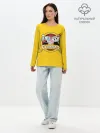 Лонгслив женский. Хлопок / CUPHEAD / КАПХЕД.