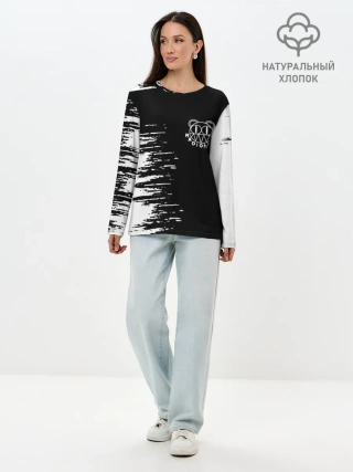 Лонгслив женский. Хлопок / radiohead