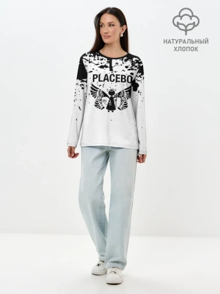 Лонгслив женский. Хлопок / placebo
